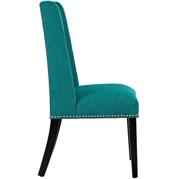 Baron Teal Fabric Dining Chair