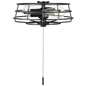 Universal Matte Black Ceiling Fan LED Light Kit