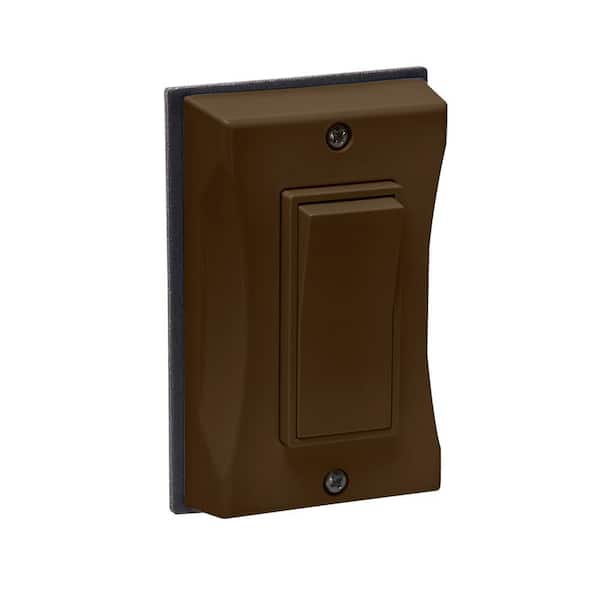 BELL Bronze 1-Gang Decorator/Rocker Wall Plate (1-Pack)