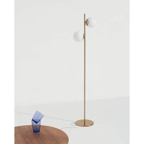 sphere floor lamp