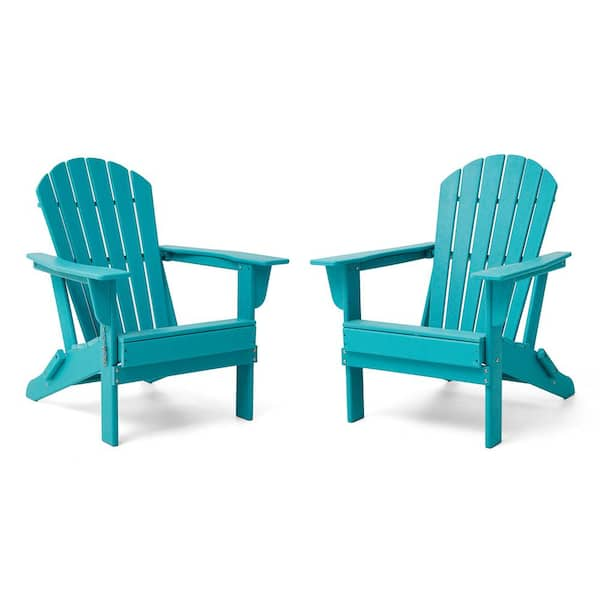 aqua adirondack chairs plastic