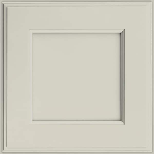KraftMaid 14-5/8 in. x 14-5/8 in. Cabinet Door Sample in Moonshine