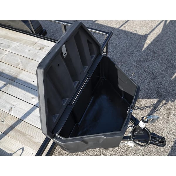 Truck Tool Box Plastic Trailer Tongue Storage Organizer Lockable Case Bin 36" 