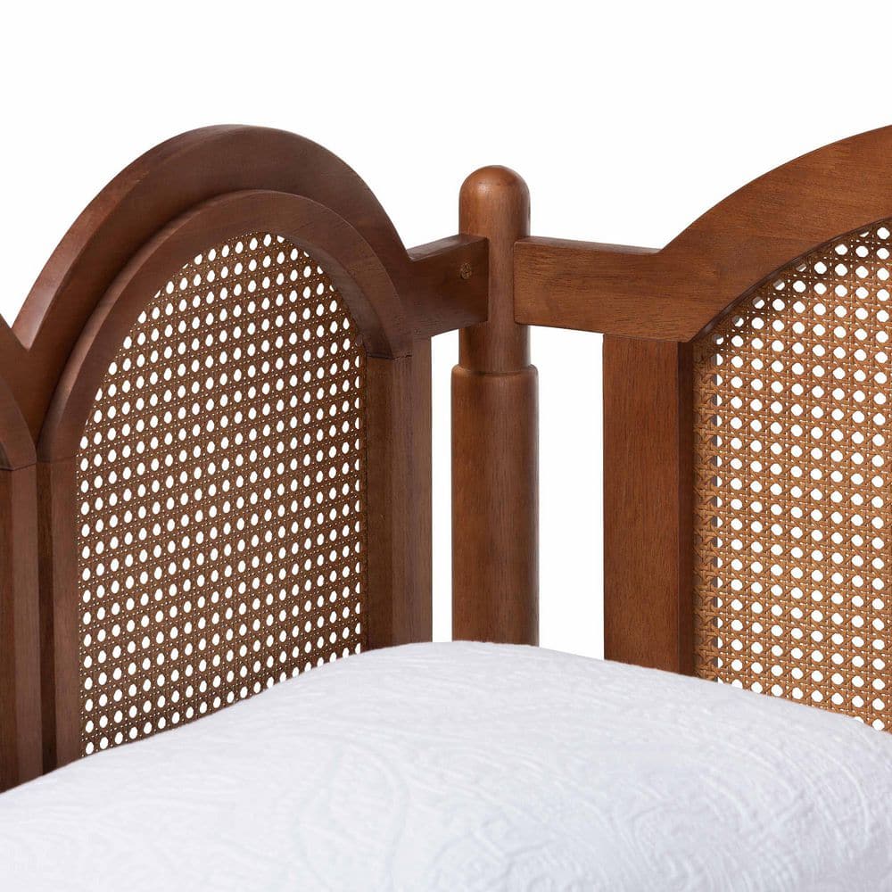 Carmiya Walnut Brown Twin Daybed - thumbnail 5