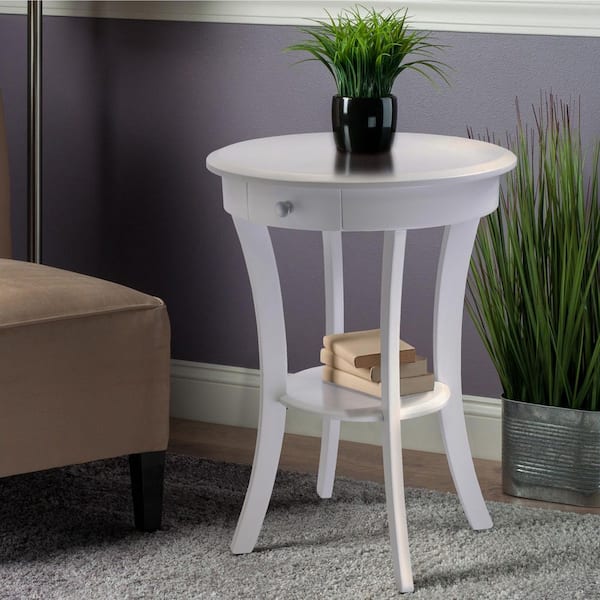 sasha round accent table