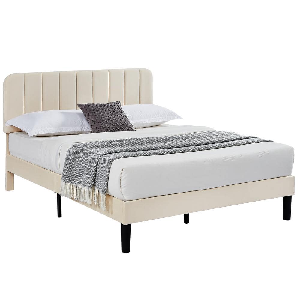 Upholstered Queen Bed Frame - rated 4.5714 stars from 56 reviews