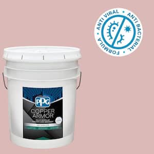 5 gal. PPG1055-3 Rose Hip Eggshell Antiviral and Antibacterial Interior Paint with Primer