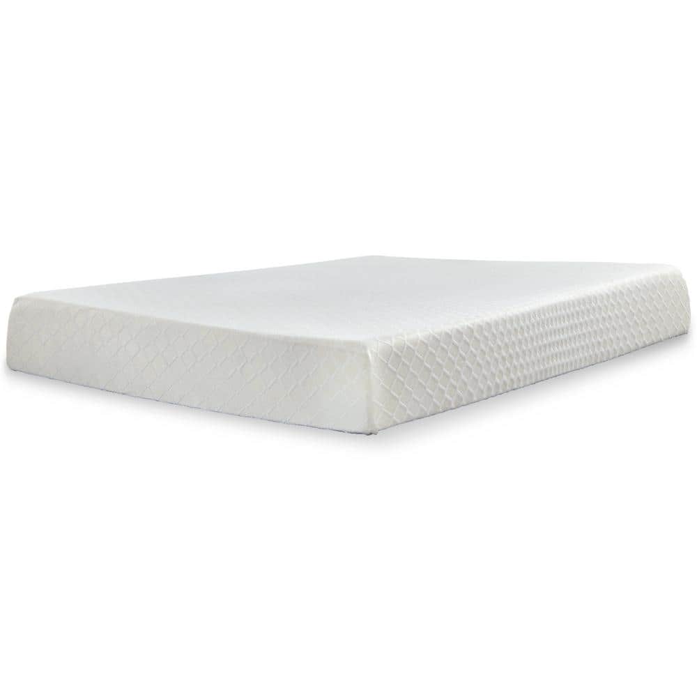 Full White Innerspring Adjustable Bed Mattress