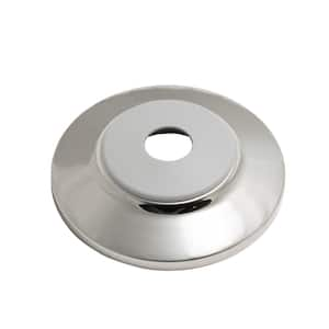 1/2 in. - 3/4 in. Chrome Escutcheon with Rubber Collar