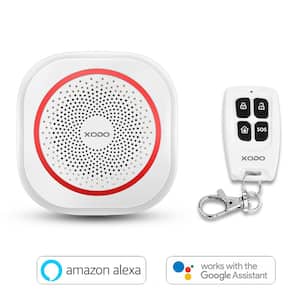 Wi-Fi Wireless Smart Home Security Alarm System Strobe LED Flashing - DIY Easy Installation-90 DB-Smart Phone Compatible