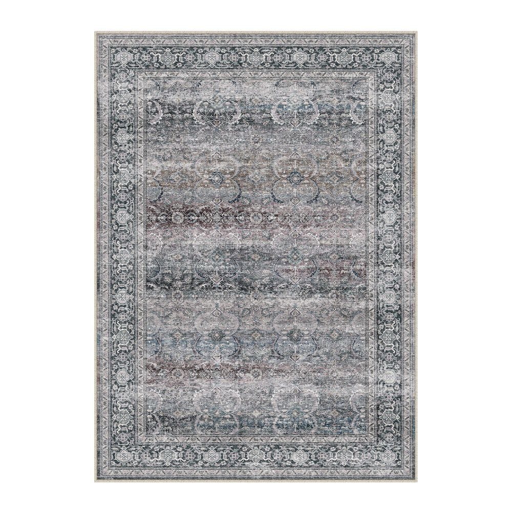 Holly Purple 3 ft. x 5 ft. Distressed Vintage Floral Area Rug price history on PriceWatchPro