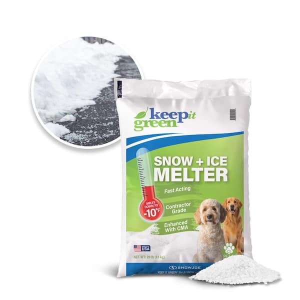 20 Lb. Pet-Safer Ice and Snow Melt + Deicer,Works to 10°F