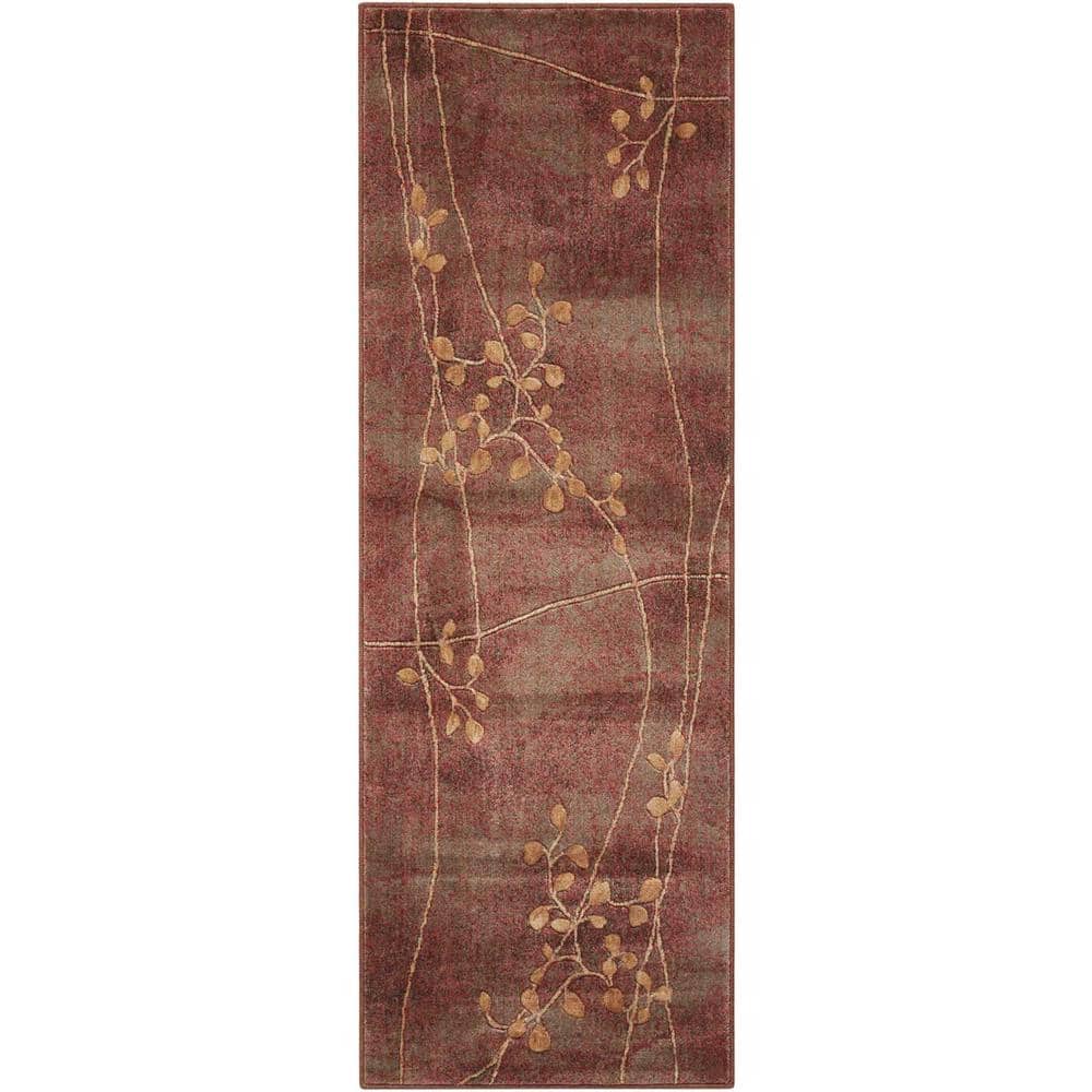 Large Multicolor Synthetic Traditional Handmade Rug
