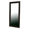 Baxton Studio Oversized Dark Brown Wood Modern Mirror (70.9 in. H X 31.5 in. W) 28862-3569-HD