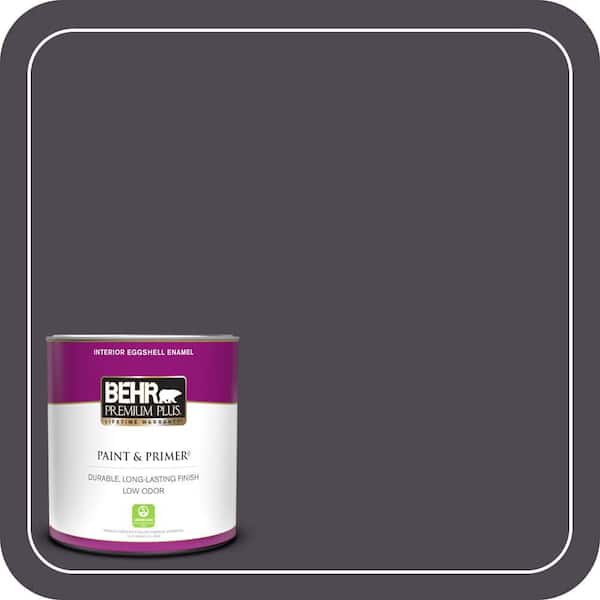 BEHR PREMIUM PLUS 1 qt. #MQ5-01 Extravagance Eggshell Enamel Low Odor Interior Paint & Primer