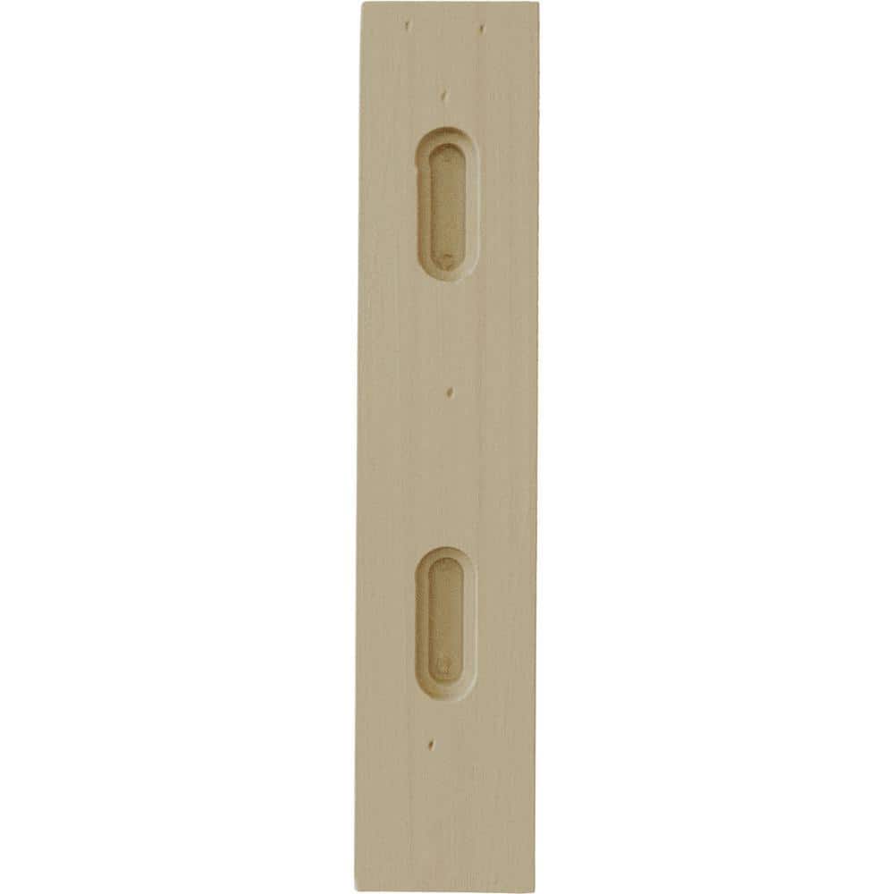Large Rubberwood Thompson Bracket in Natural Finish