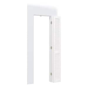 TENONER 30 in x 80 in Louvered Panel, Composite, Solid Core, MDF