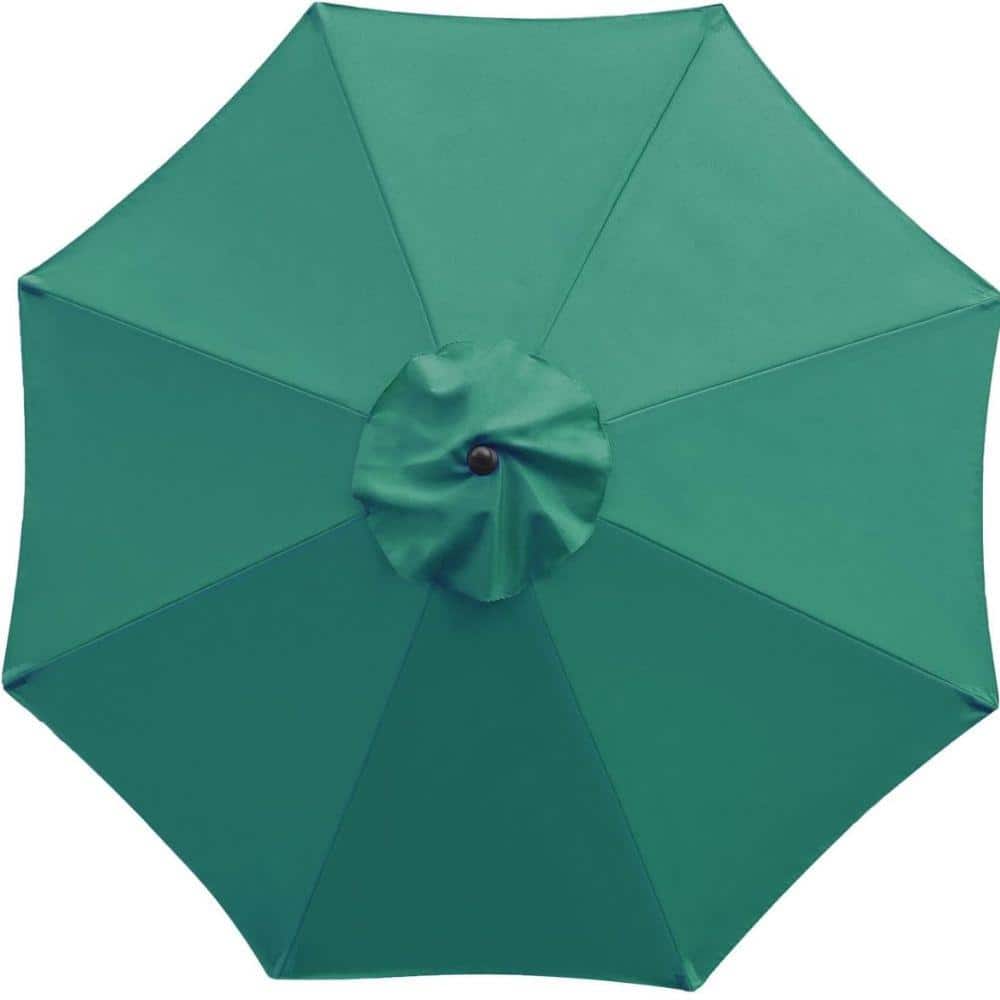 9 ft. 8-Ribs Polyester Replacement Canopy Market Umbrella Cover in Dark Green price history on PriceWatchPro
