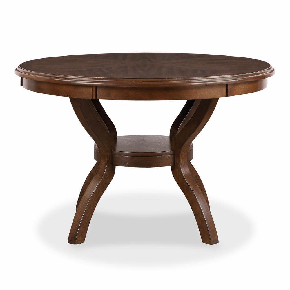 Turgeon 4 - Person Solid Wood Top Four Leg Dining Set