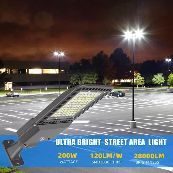 200 watt led online parking lot light