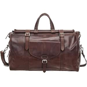 Buffalo Brown Dowel Rod Carry-On Duffel Bag