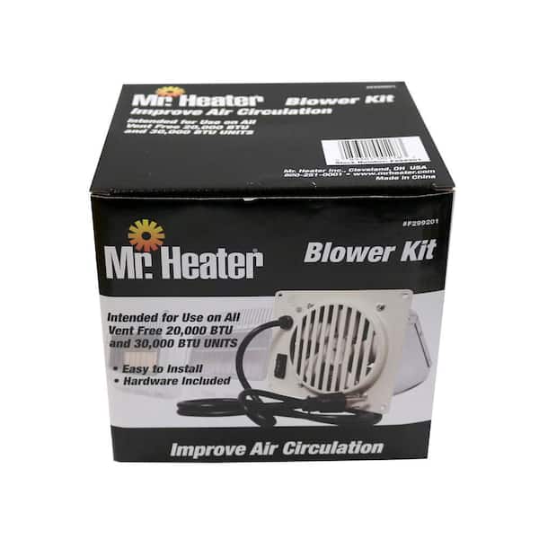 Heater Vent Free Blower Fan Kit for Radiant and Blue Flame