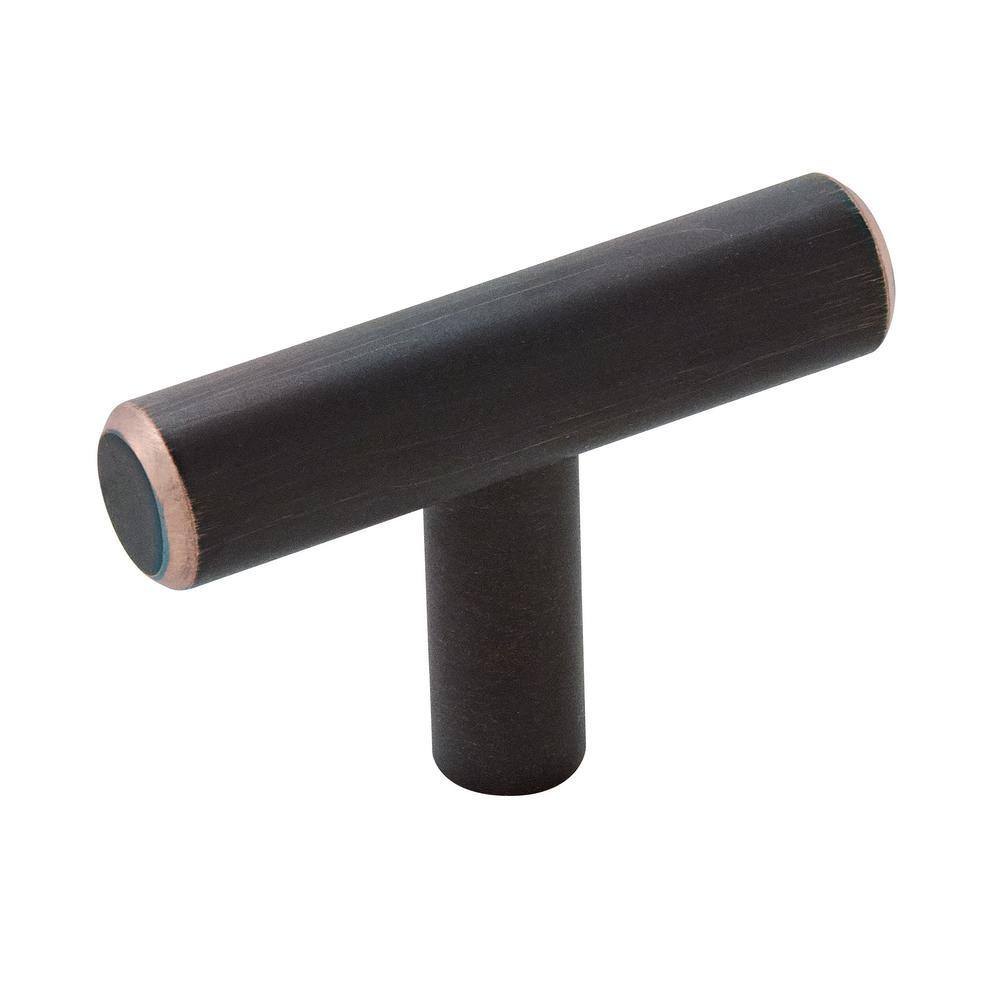 Bar Pulls 1-15/16 in. (49mm) Modern Oil-Rubbed Bronze Bar Cabinet Knob