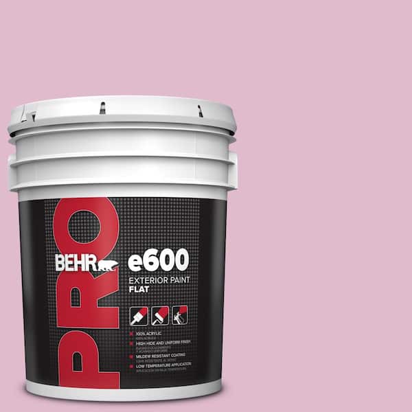 BEHR PRO 5 gal. #M130-3 Wild Geranium Flat Exterior Paint