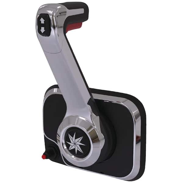 SEASTAR Xtreme Series Single-Lever Dual Function Control, Side Mount with Engine Cut Off Switch, Trim and Tilt Switch