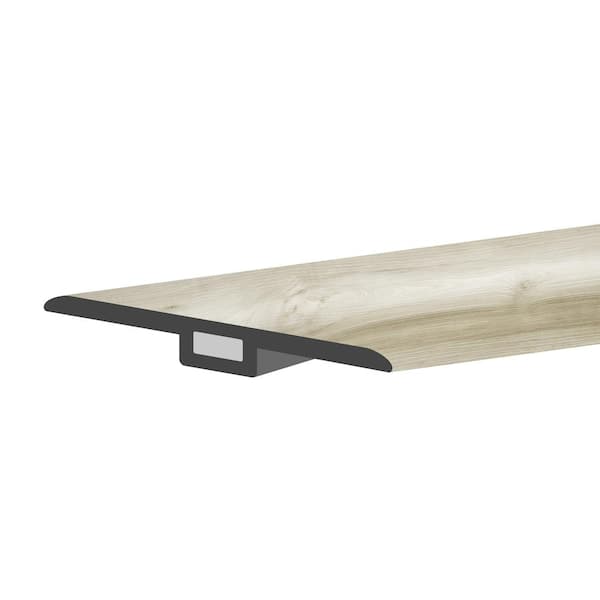 Lucida Surfaces GlueCore Fadewood 1-3/4 in. W x 47-1/4 in. L x 0.27 in. T Vinyl T-Molding