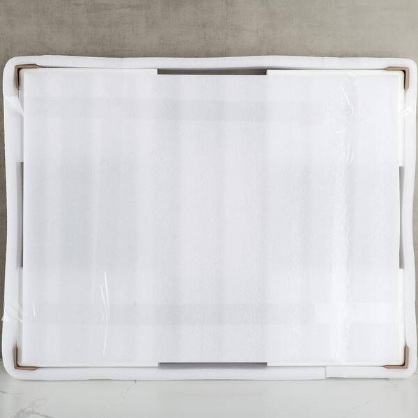 Vanity Mirror Acrylic Tray in Clear