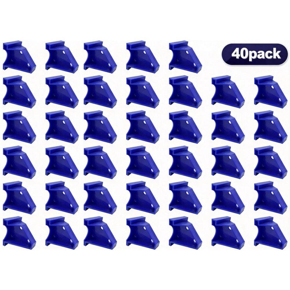 "Upgraded 40-Pack 2.5 in. W Floor Installation Kit (1/4"" & 1/2"" Dual Sizes)Reusable Tool for Accessory" price history on PriceWatchPro