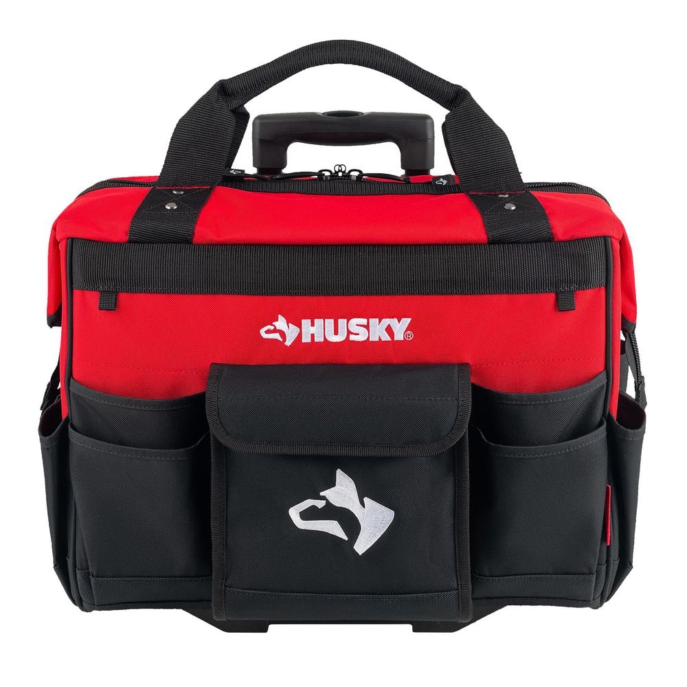Husky 18 in. 18 Pocket Rolling Tool Bag HD65018-TH - The