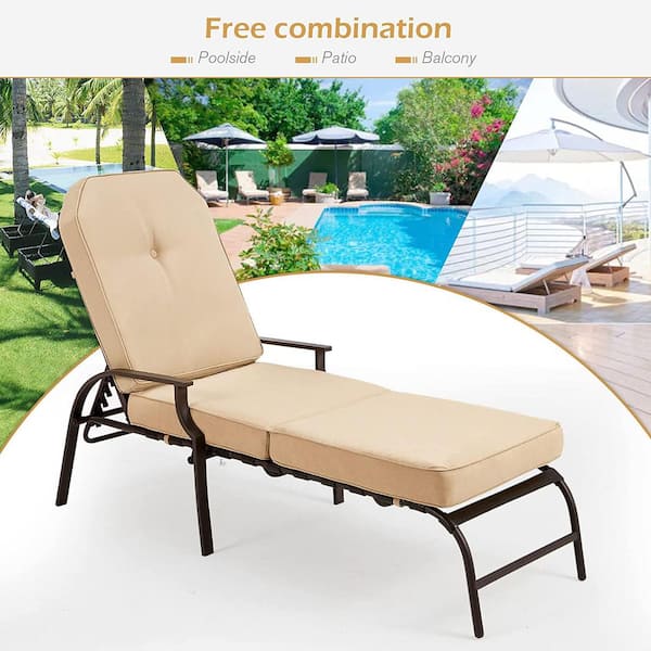 outdoor large lounger