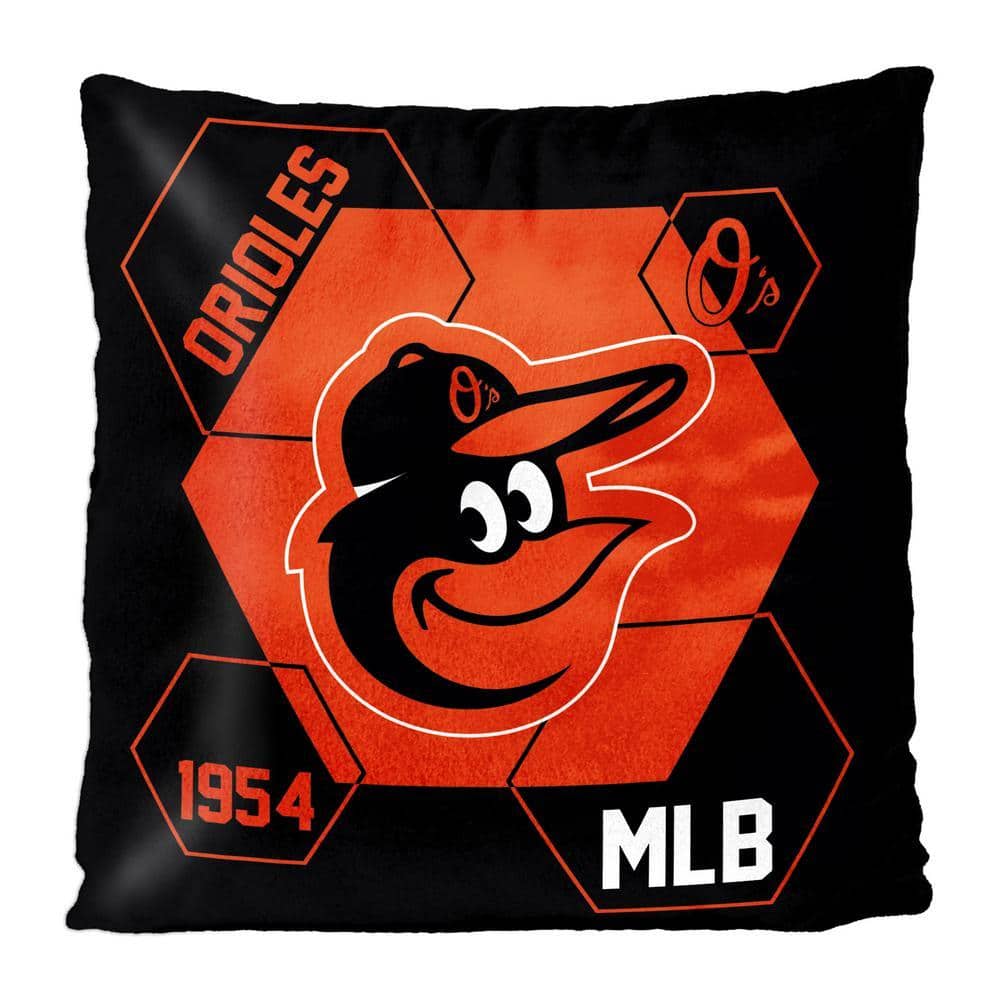 MLB Orioles Connector Velvet Reverse Pillow