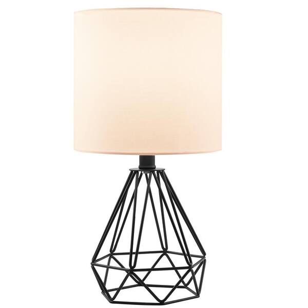 black base bedside lamps