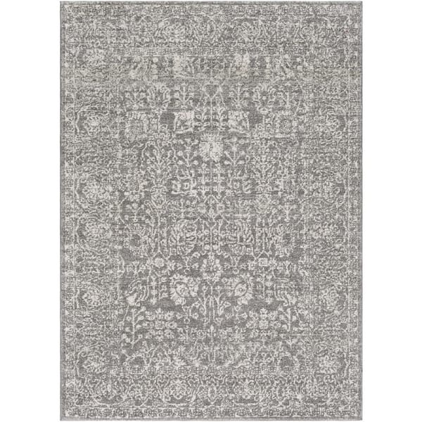 Demeter Light Grey 9 ft. 3 in. x 12 ft. 6 in. Area Rug