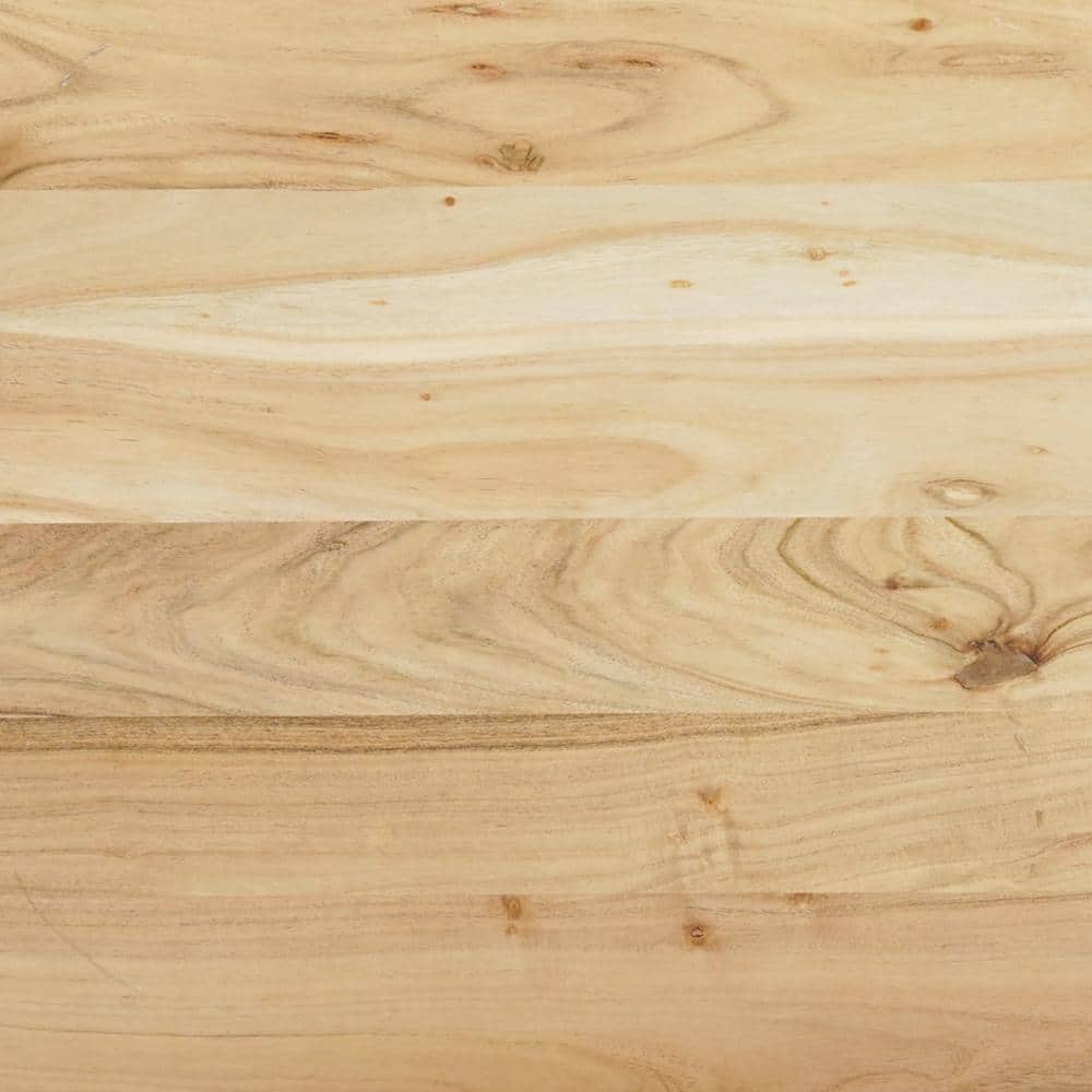 Cascade Natural Acacia Wood Rectangular Waterfall Coffee Table