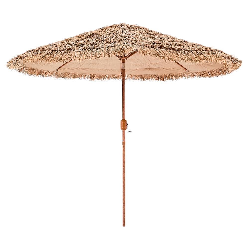 9 ft. Poolside Patio Beach Umbrella, Tiki Umbrella Thatched Patio Umbrella price history on PriceWatchPro