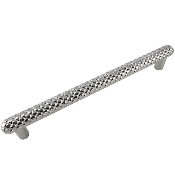 MNG Hardware 12 in. Center-to-Center Polished Nickel Quilt Pull