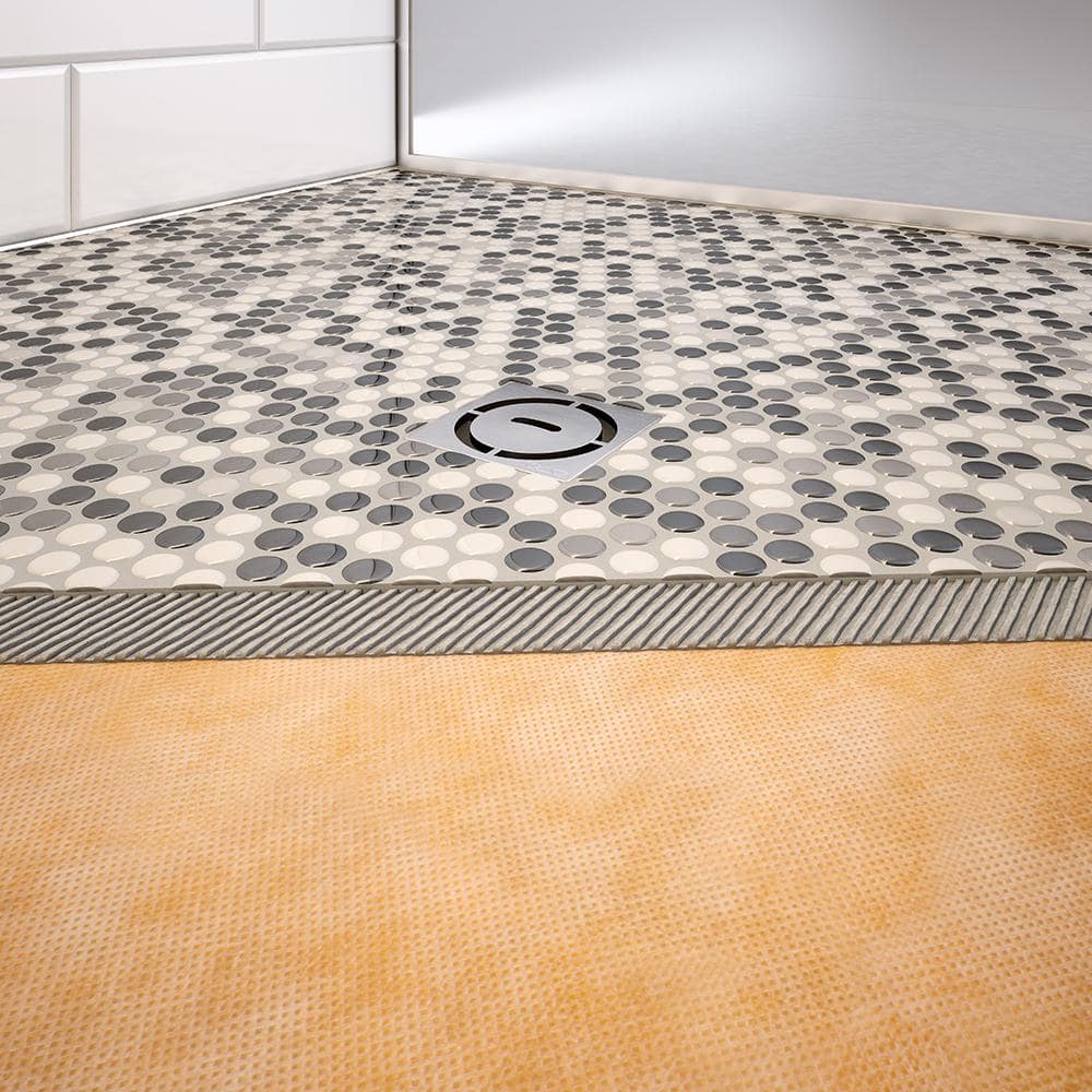 Lightweight Polystyrene 48" x 60" Center Drain Shower Tray