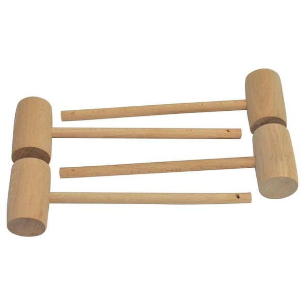 Hardwood Crab Mallet - Seafood and Shellfish Cracker for Home and  Restaurant