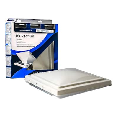 White Polypropylene Replacement Vent Lid