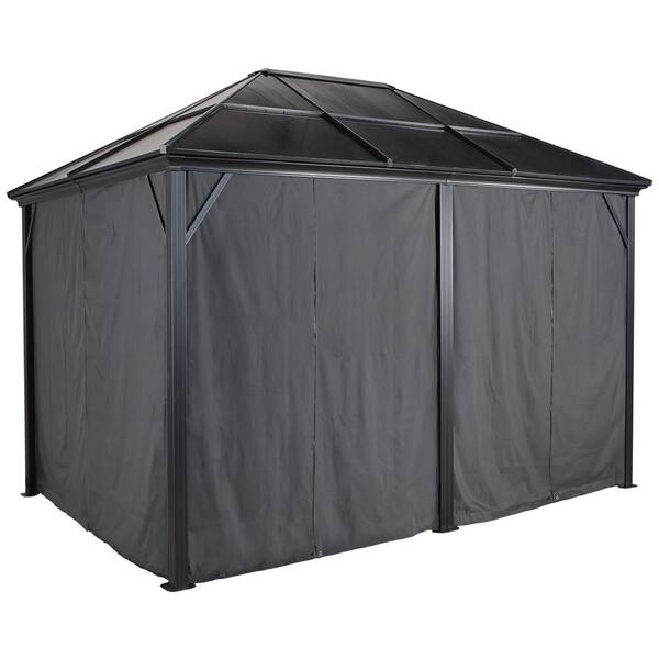 Sojag 10 ft. W x 14 ft. H Curtains (set of 4) for Meridien Sun Shelter