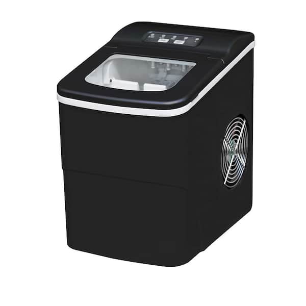 Unbranded 26 lbs. Countertop Portable Ice Maker Machine in Black