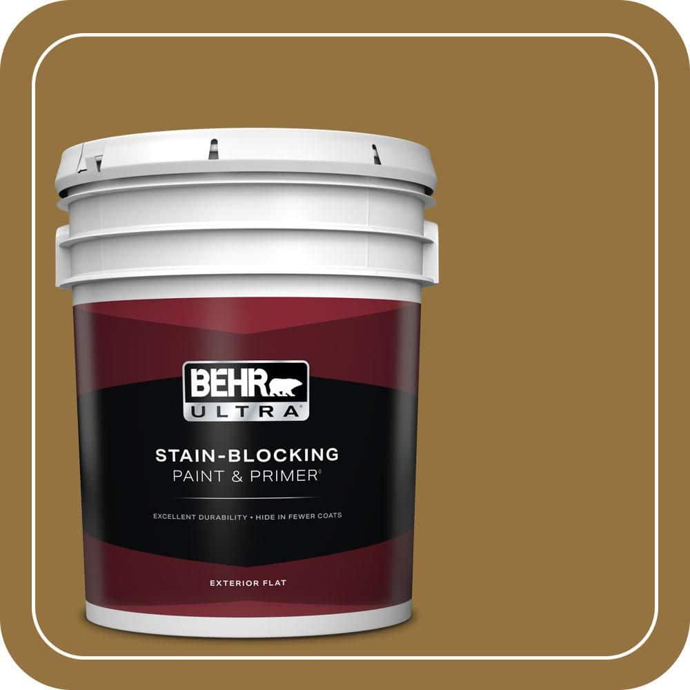 5 gal. #330D-7 Sconce Gold Flat Exterior Paint & Primer price history on PriceWatchPro