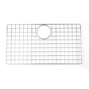 24.8 in. Grid for Kitchen Sinks in Brushed Stainless Steel