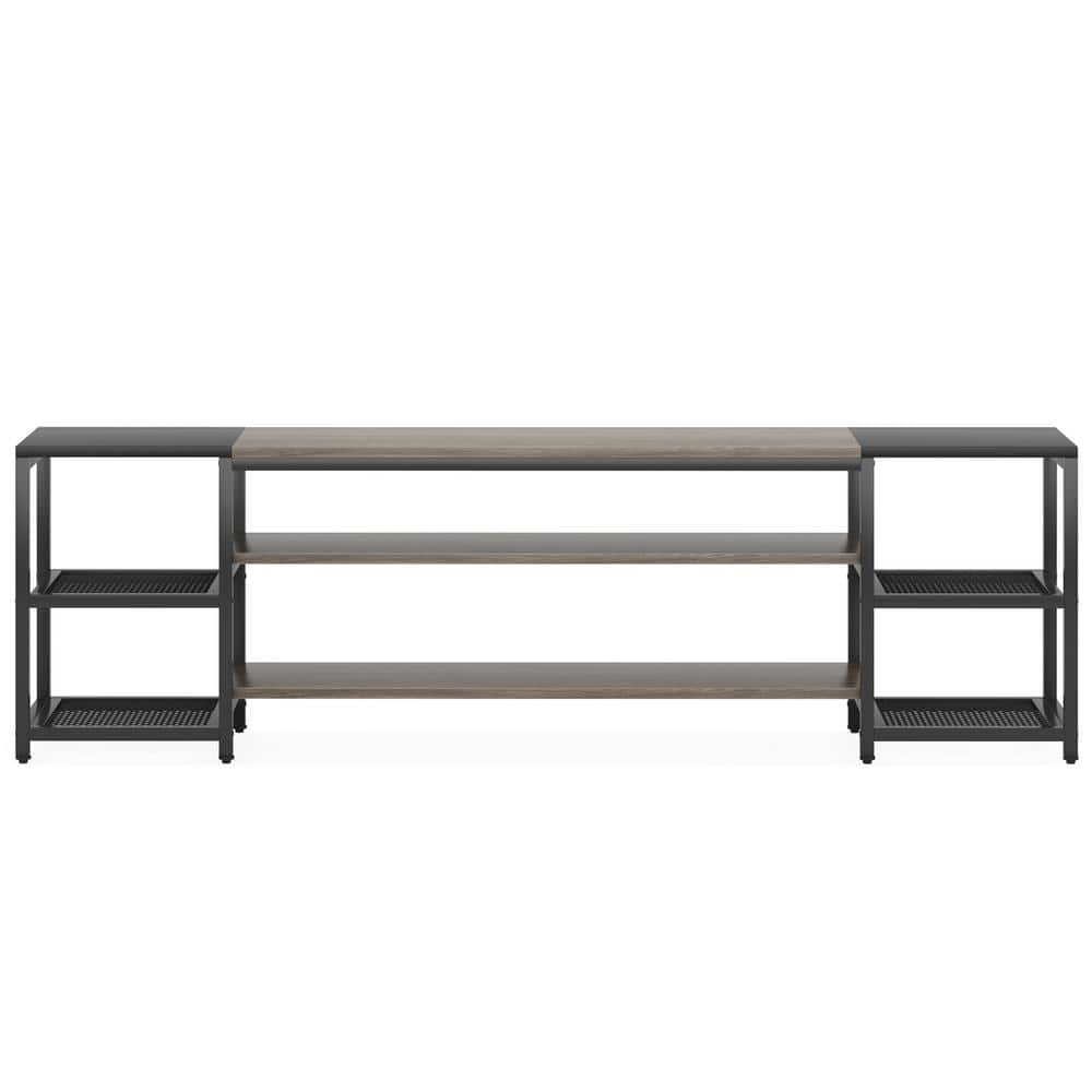 tribesigns-tarik-78-7-in-black-and-white-tv-stand-fits-tv-s-up-to-85