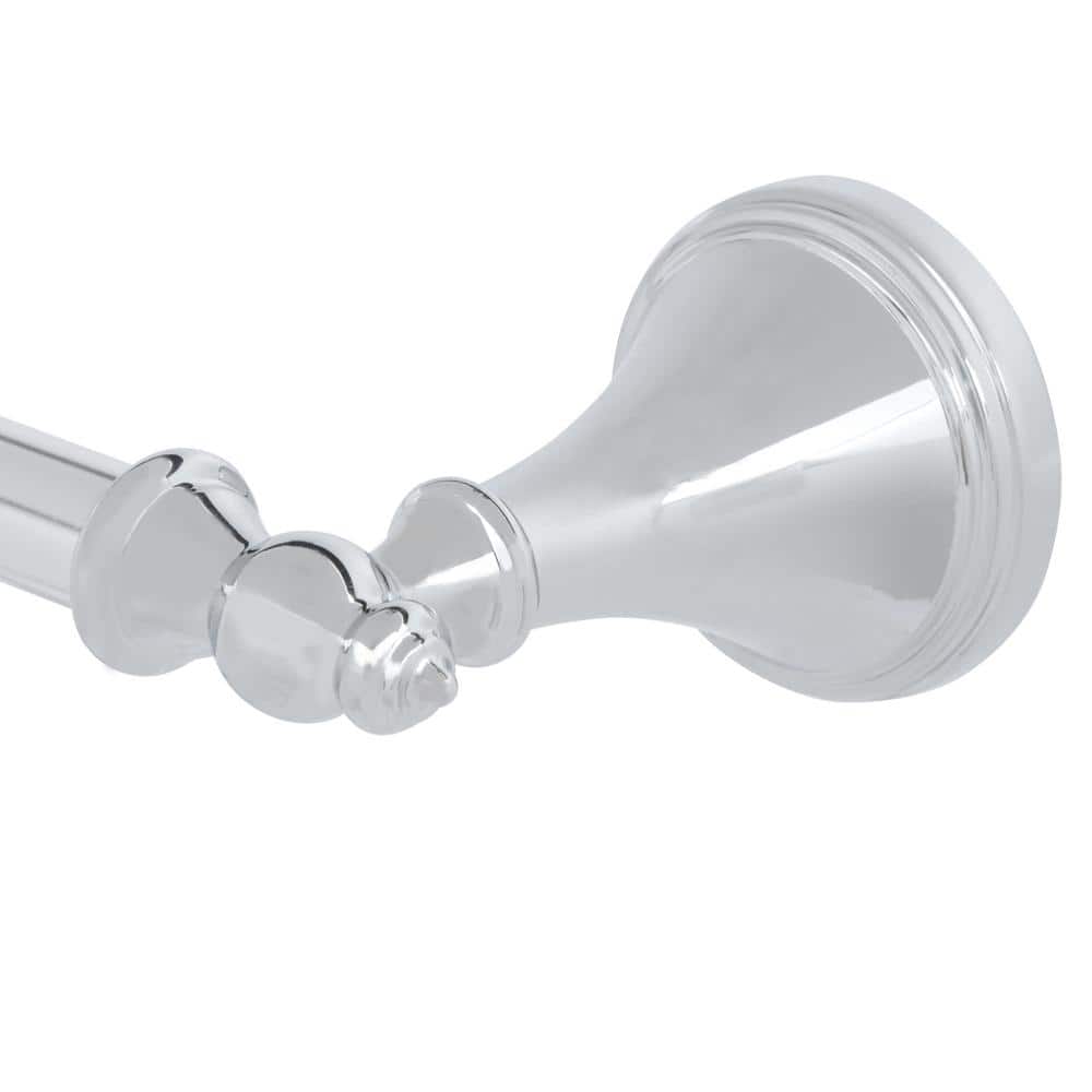 Annchester Chrome 4-Piece Polished Bathroom Hardware Set