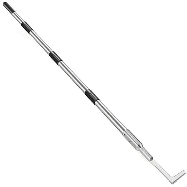 30-60 in. Weeder Manual Crevice Weeding Tool Adjustable Stainless Steel Handle for Crack Cleaning Gardening